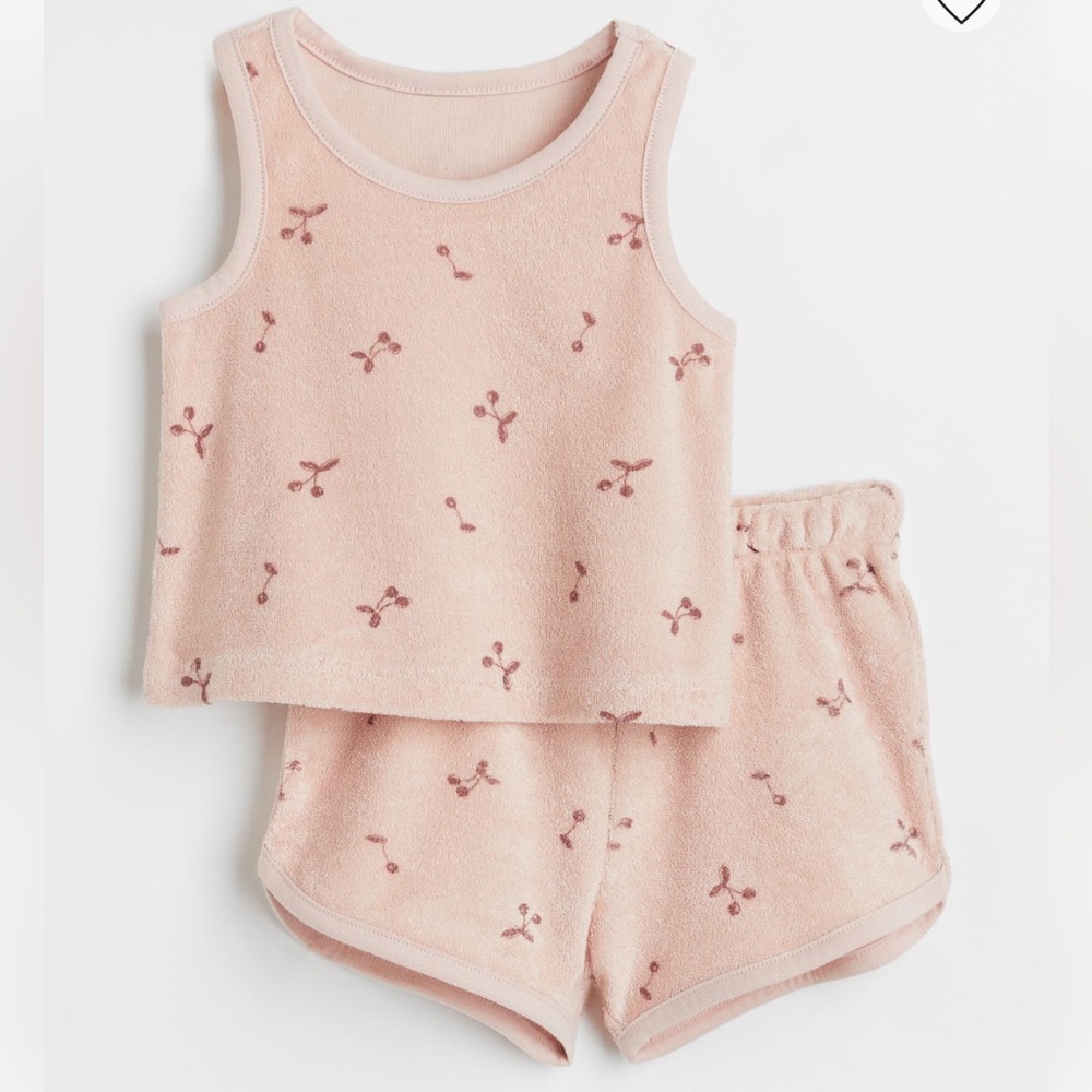 H&M Terry Cloth Set